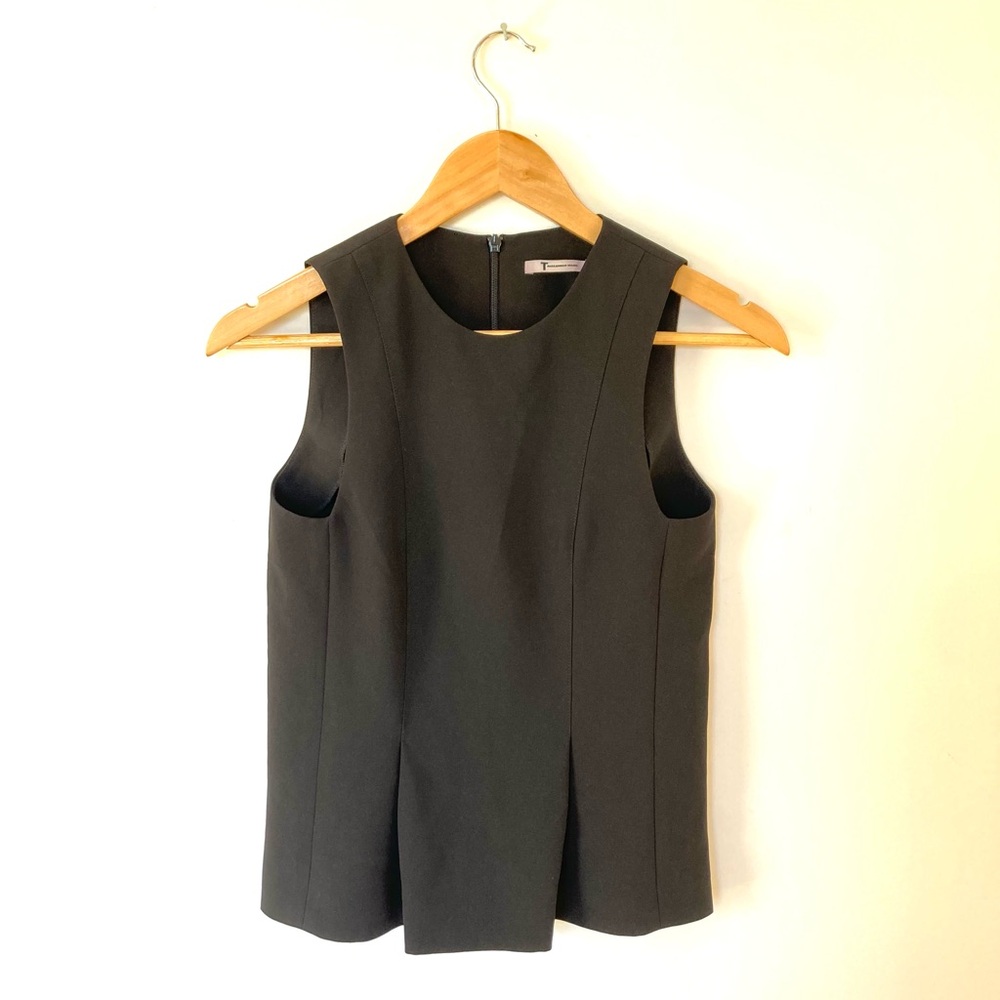 Alexander Wang woven black top size 4